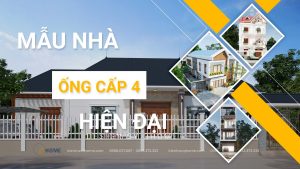 101+ Mẫu nhà ống cấp 4 hiện đại, tiết kiệm chi phí